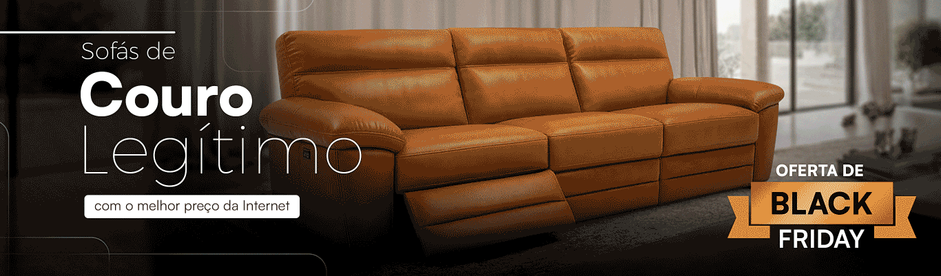 Sofás e Poltronas de Couro Legitimo